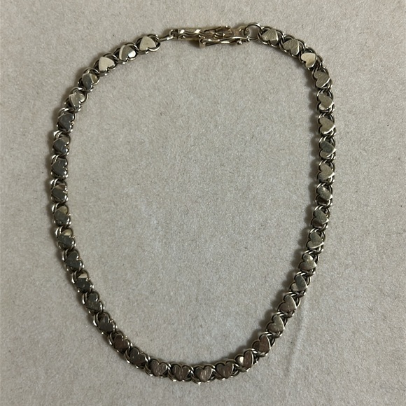 14K Gold Heart Bracelet